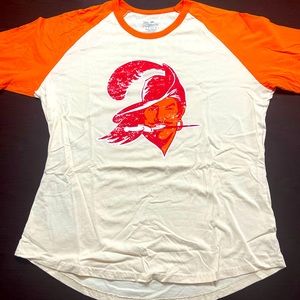 Tom Brady Buccaneers 3/4 length sleeve shirt
